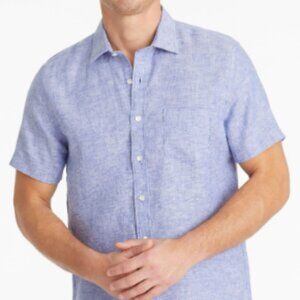 UNTUCKit Wrinkle-Resistant Linen Short-Sleeve Cameron Shirt